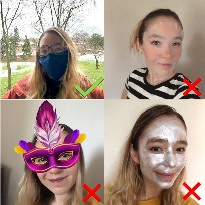 Thnx <a href="/z_belchev/">Zorry Belchev, PhD</a>, I had to go get the right mask! Yes it’s uncomfortable and glasses get foggy, but I wear a mask because transmission is worse. I wear it for my family, colleagues, frontline workers, people near and far
#KiteMaskChallenge

I nominate @KylaAlsbury,<a href="/soniarpersaud/">Sonia Persaud (soniapersaud.bsky.social)</a>😀