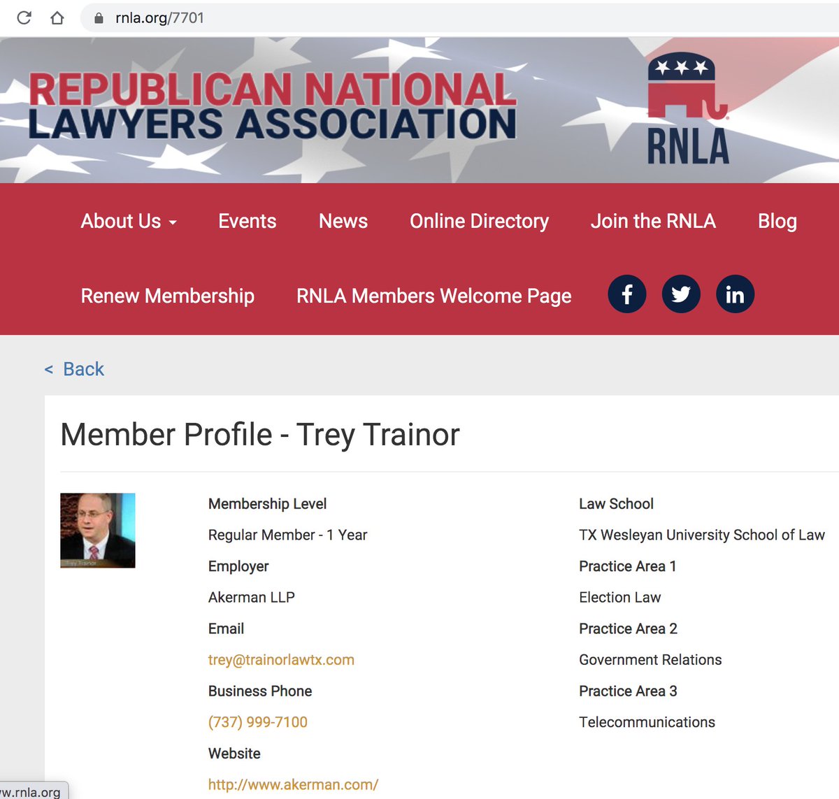 Trey Trainer, the  @FEC commissioner (a Trump appointee), heads the agency responsible for campaign finances oversight, but lately, he has been busy helping spread baseless electoral fraud conspiracy theories.