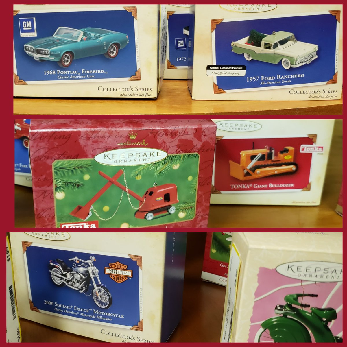 DGoodgoods's tweet photo. Ornaments here! Ornaments there! Ornaments, ornaments, everywhere! Name brand ornaments, collectibles, planes, trains, vintage cars, Tonka, tractors, Disney, Barbie, Santa Claus, snowmen... Come shop our vast assortment of holiday ornaments and decor and do something GOOD today! https://t.co/O2M2Nqq9Tz