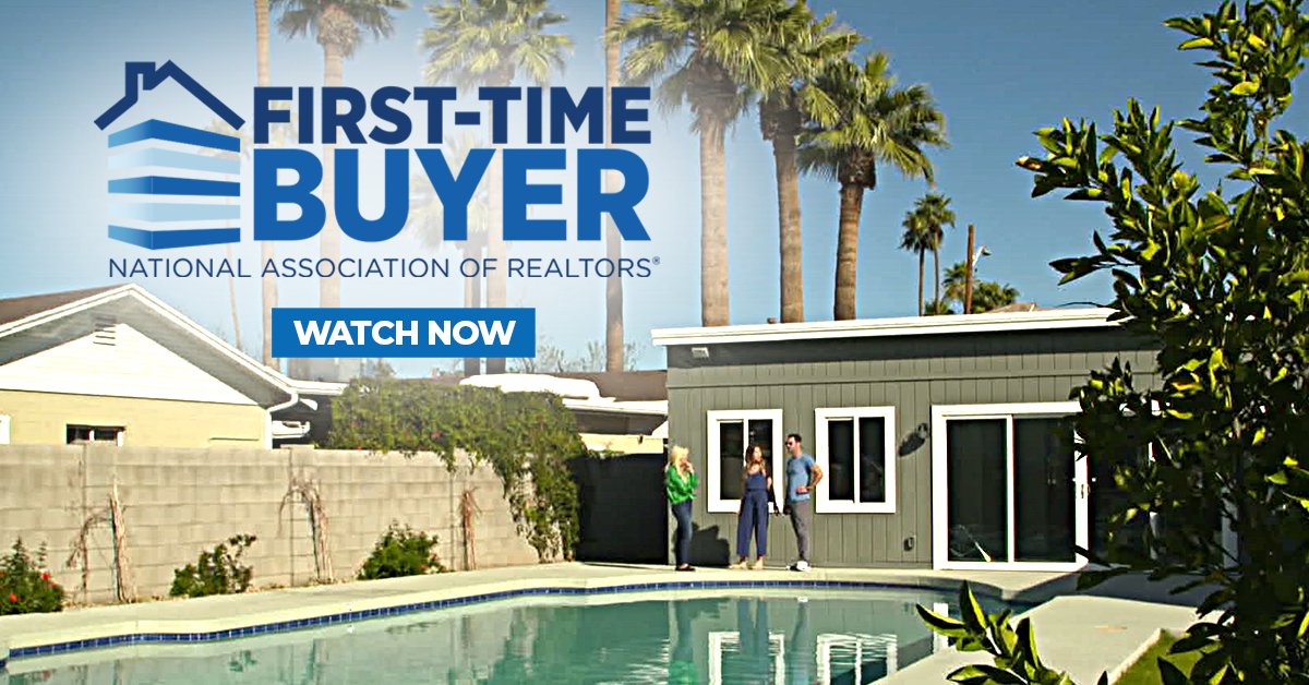 nardotrealtor's tweet photo. Ready to watch real estate rock stars help clients navigate the homebuying process and fulfill their homeownership dreams? Watch "First-Time Buyer" by NAR now! https://t.co/1ArzD2Pn2L https://t.co/9CNcfodavW