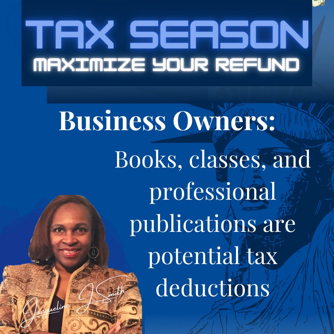 Triumph_Tears's tweet image. Business owners: Studying a subject relevant to your business can allow you to write off the cost of books, classes, and professional publications. The subject does not need to be related directly to the services your business provides. 
#taxseason #maximizedeductions
