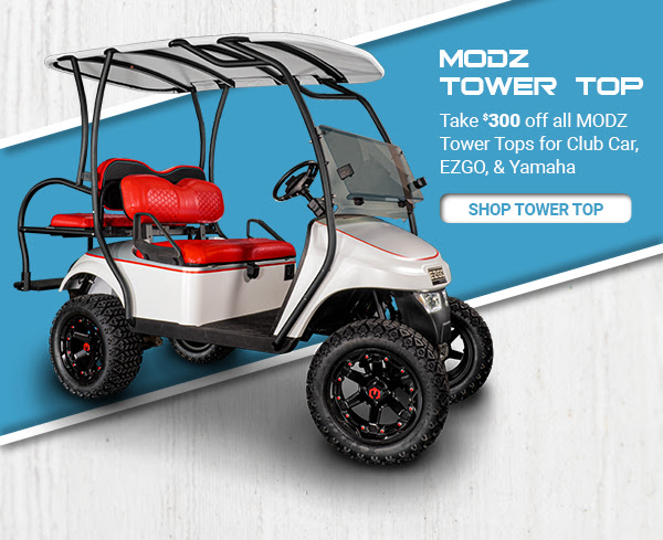 GolfCartKing's tweet photo. All new MODZ Tower Top for @clubcar @EZGOvehicles and @YamahaGolfCars on sale now!

https://t.co/JPGB8CCl7F

#BlackFriday  #CyberMonday #sales https://t.co/pFteCRTdYd