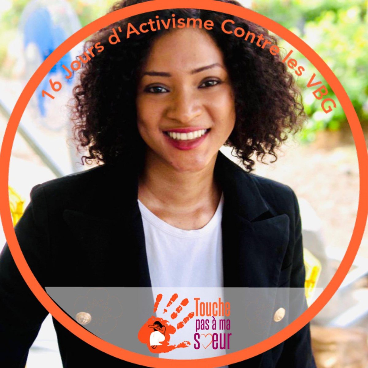 La Femme naît libre et demeure égale à l'homme en droits.

#16Jours 
#TouchePasAmaSoeur
#GenerationEquality
#OrangezLeMonde