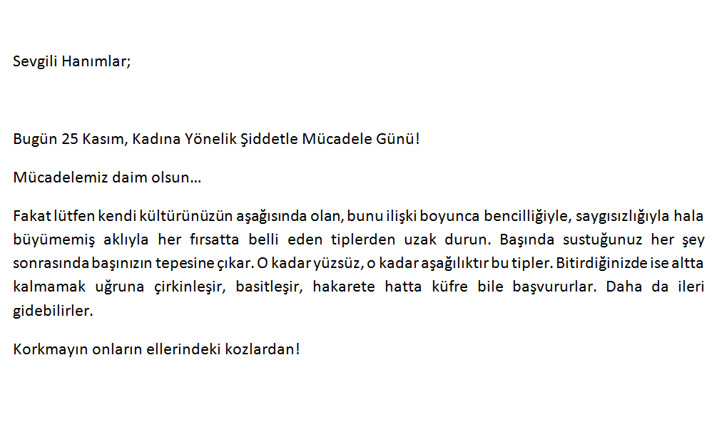 pavyonlarkapat's tweet photo. #kadınayöneliksiddetlemücadelegünü 

Her tür şiddet girişimine karşı el ele! https://t.co/gryKKr3Xsg