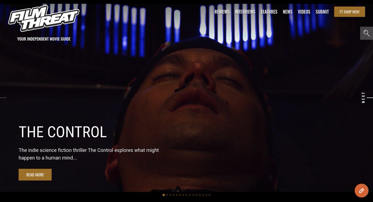 FilmThreat's tweet image. "…many threads to follow that aren't resolved..." Bradley Gibson experiences disjointed realities as he fights for The Control of his mind.
filmthreat.com/reviews/the-co… #SupportIndieFilm #TheControl #SciFi @TheControlMovie