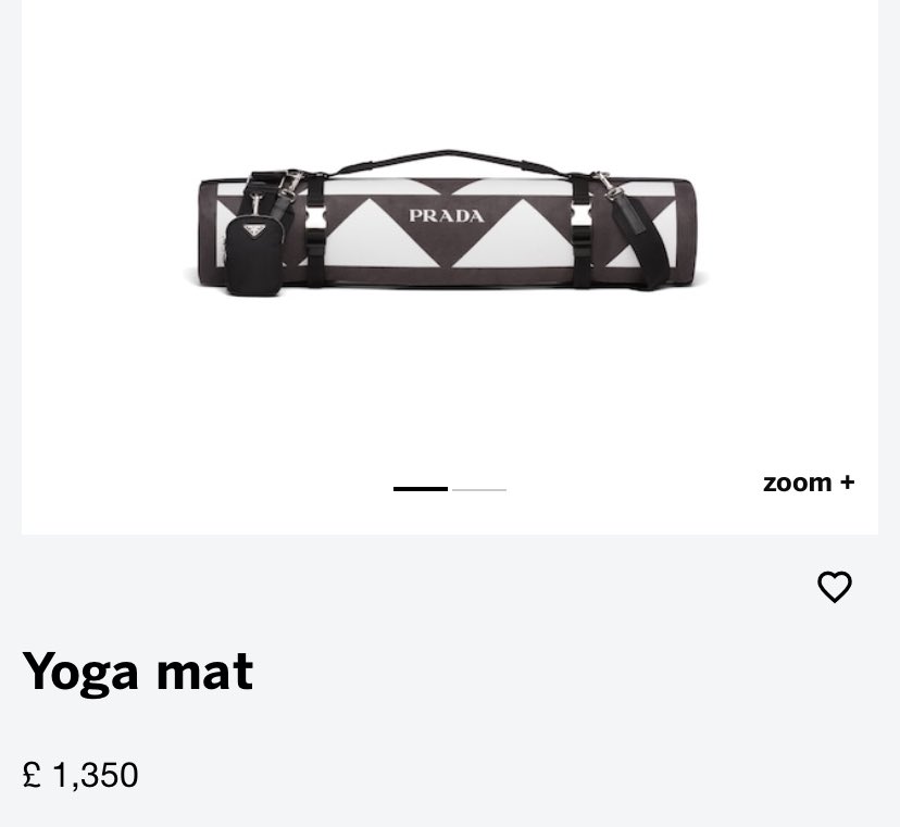 prada yoga mat