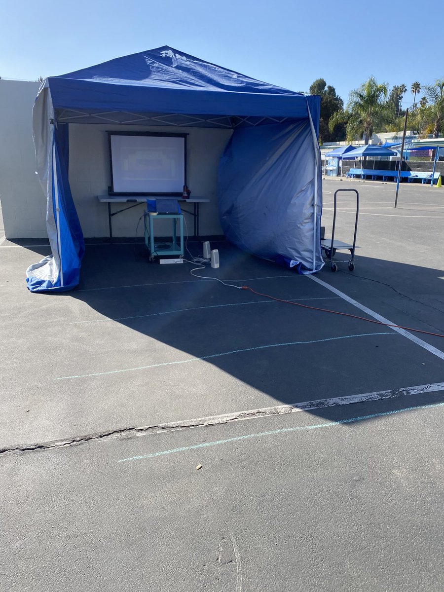 aaron__acosta's tweet photo. Outdoor classroom.. Gotta be smart b4 Thanksgiving break.. #COVID19 #pandemicteaching #outdoorlearning  #outdoors @MonteVistaBobca https://t.co/XNmizr6Xn1