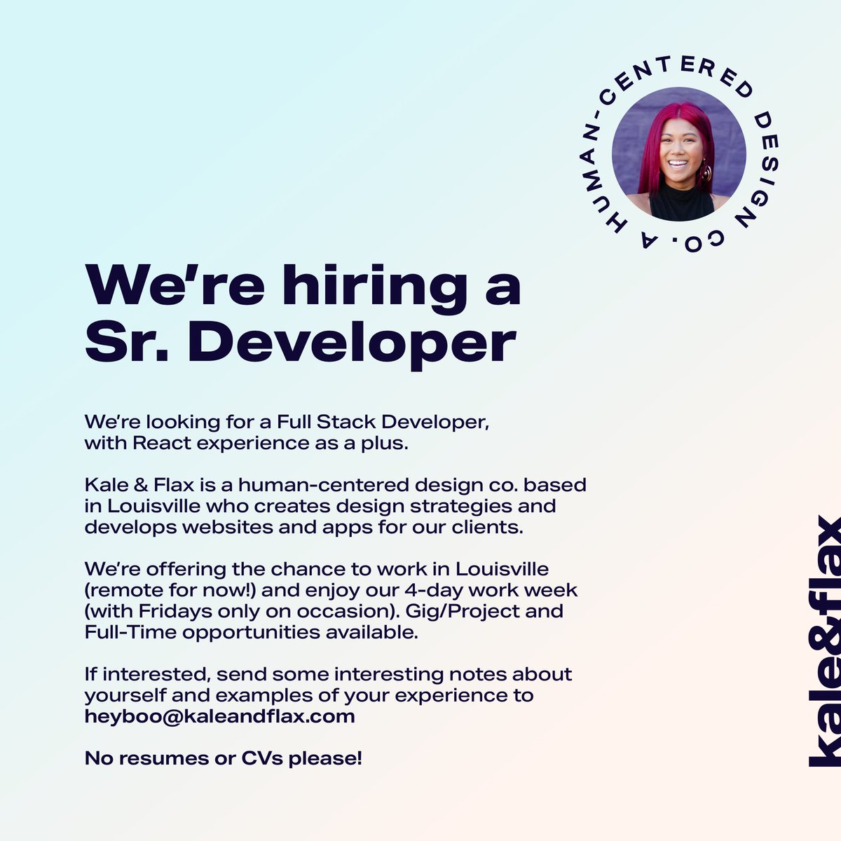 Calling all PHP Developers who want to work on startups, Fortune 500s, and progressive social impact work. Email us your story!