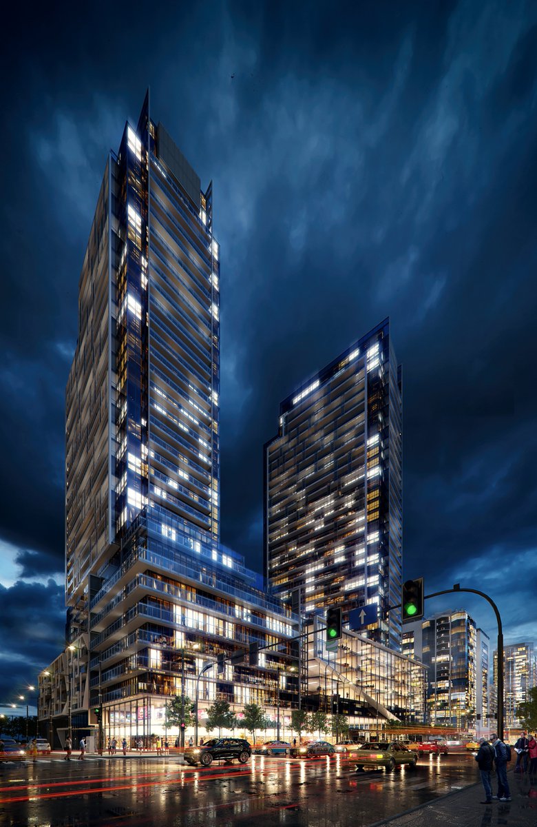 The beautiful #M2M Condo, as seen during the day and night
.
.
Project by #Aoyuan
#exteriorrendering