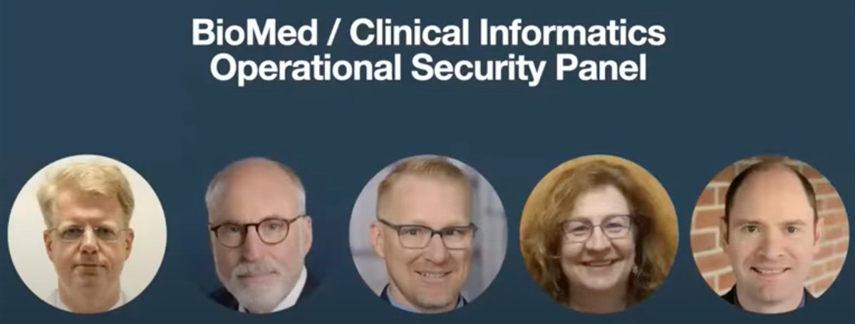 Cylera_'s tweet image. Join a panel of clinical engineering, biomed and security experts as they discuss the question of &quot;How can we achieve Clinical Informatics and Operational Security?&quot;

cylera.com/post/how-can-w…
#cybersecurity #biomedicalsecurity #HIoTSecurity #healthcaresecurity