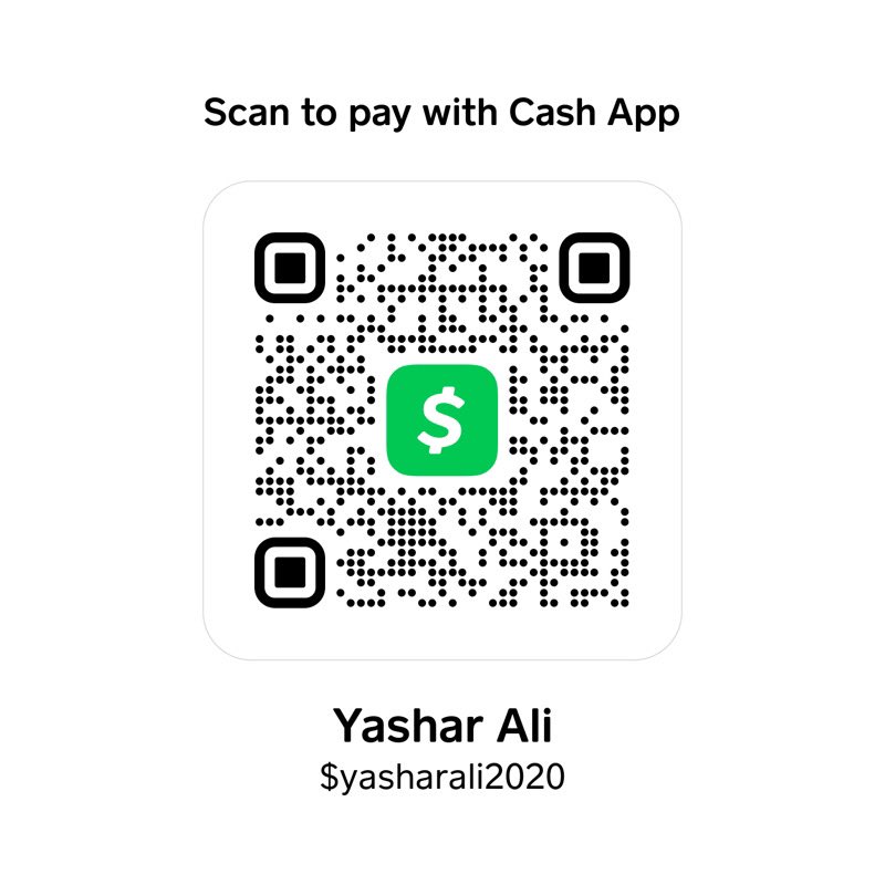 3. With stuff shutting down again, I wanted to give away some money to people who are out of work due to Covid. Please reply to this tweet with what you did for work and include your Venmo AND CashApp QR codes.Just like this below....please include both!