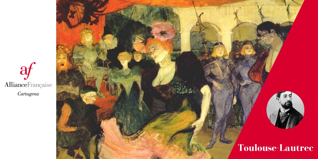 #taldíacomohoy en 1864 nació #ToulouseLautrec en la ciudad de @Tourisme_AlbiFue un pintor y cartelista francés, que destacó por la representación de la vida nocturna parisina de finales del siglo XIX. <a href="/mTL_Albi/">MuséeToulouseLautrec</a>

Photo: Marcelle Lander dansant le boléro dans Chilpéric (1895)