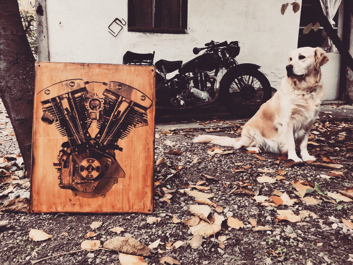 Shovelhead with Zira
J.A.P
etsy.com/shop/BlackArie…
#harley #harleydavidson #shovelhead #woodenpicture #wooden #art #artwork #motorcycle #motorcyleart #vintagemotorcycle #wallart #homedecor #etsy #blackarieldesign