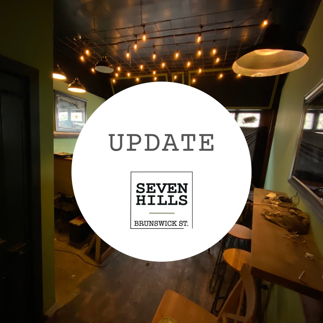 SevenHills_'s tweet photo. We were hoping to announce an opening date this week, however after last night’s announcement we have put that on hold until we know more information. 

We are going to be running a #takeaway service starting soon! 

#morley #morleybottoms #supportlocal #leedsbars #leeds #bar https://t.co/f3dpRTqqkt