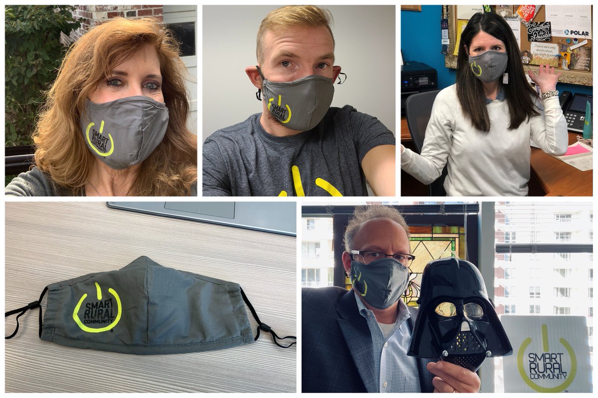 NTCAconnect's tweet image. This Thanksgiving, we are grateful for our #SmartRuralCommunities and everything they&apos;re doing to keep residents connected. Are you wearing your SRC mask this week? Tag us in your pictures 📸