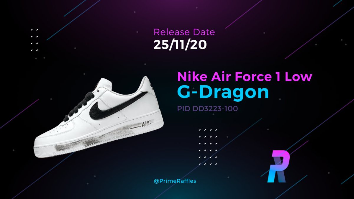 The Nike Air Force 1 Low "G Dragon" launches tomorrow via very few limited sites!🤑

Do you prefer the Balck colorway or this one more?🤔