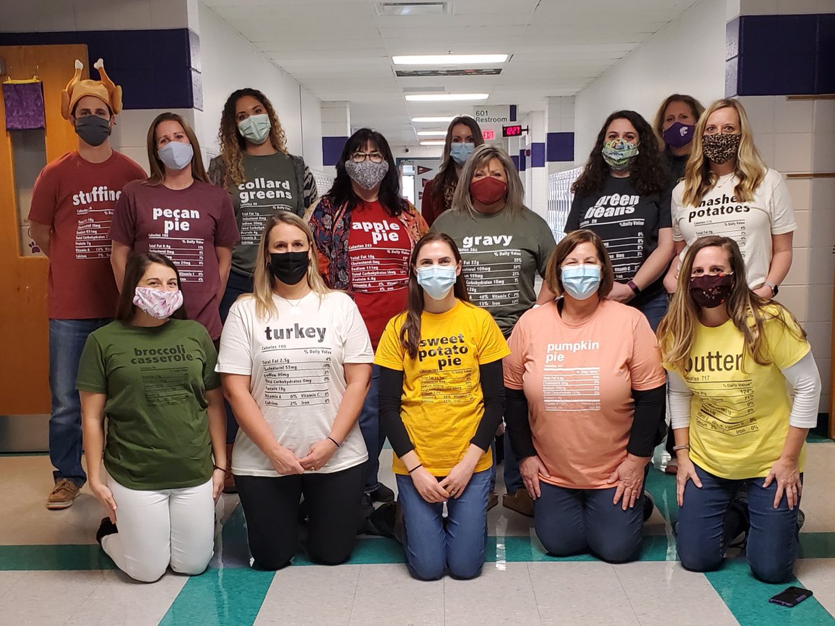 Happy Thanksgiving from our hallway to your home! #WeAreThankful #LSMSPride