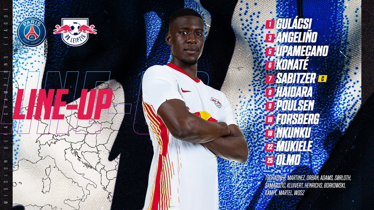 Rb Leipzig English On Twitter Your Rbleipzig Starting Xi Ucl Psgrbl