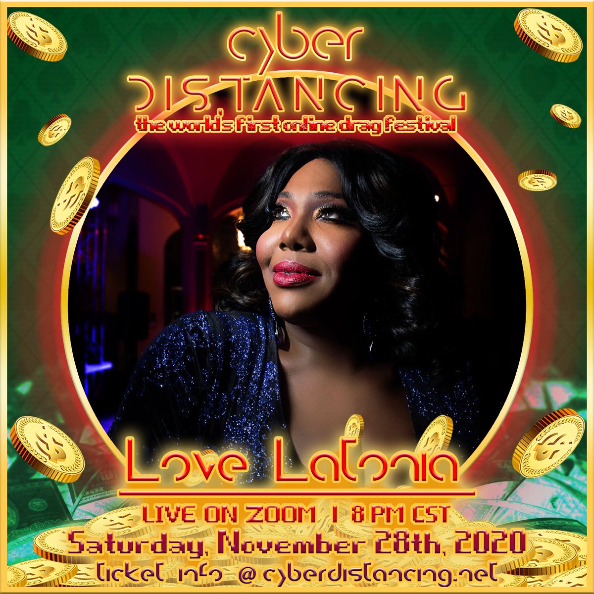 🎰Feelin LUCKY🎰 Go all in with us for CD777: JACKPOT! #drag #online  #virtual #show #Entertainment