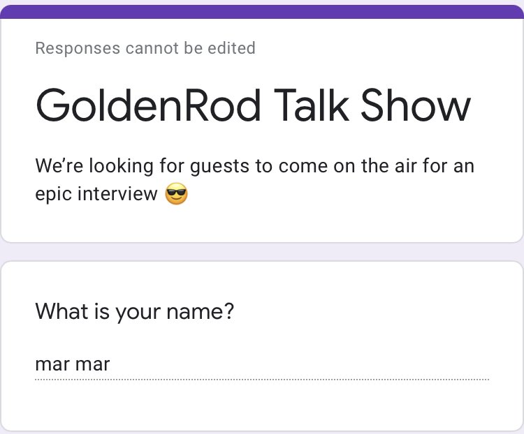 Now way.... 😱 Le epic Mar Mar has reached out to us..