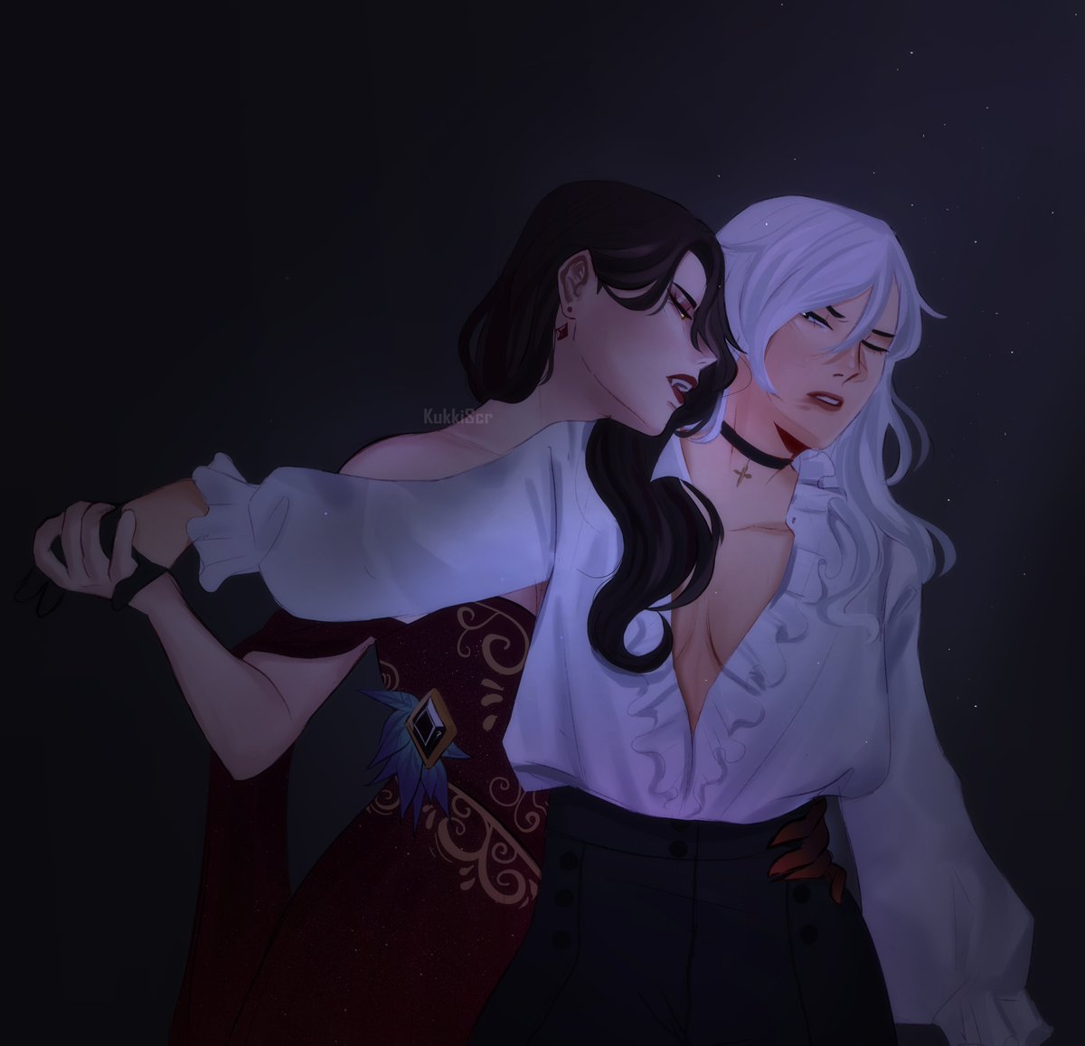 /// snowfall

How cute, a cross around your neck.
#RWBY #RWBYV8