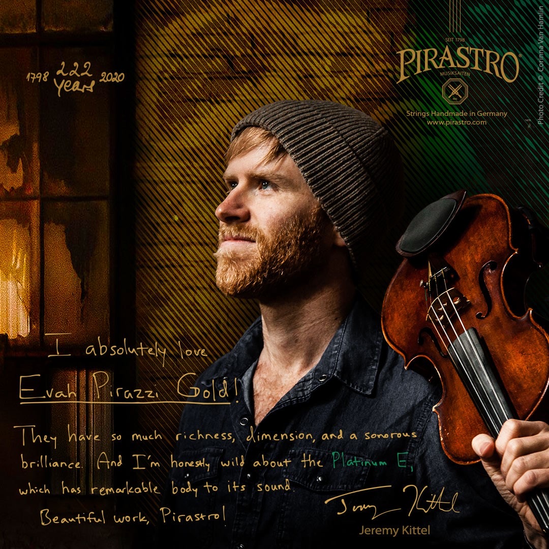 I’m pretty wild about #Pirastrostrings. They have long been my favorite strings maker, and I’m so impressed both with their existing arsenal and their continued innovation. So proud to endorse #pirastro!
#pirastroartist #evahpirazzigold #majestichandwriting #for222yearsbroh