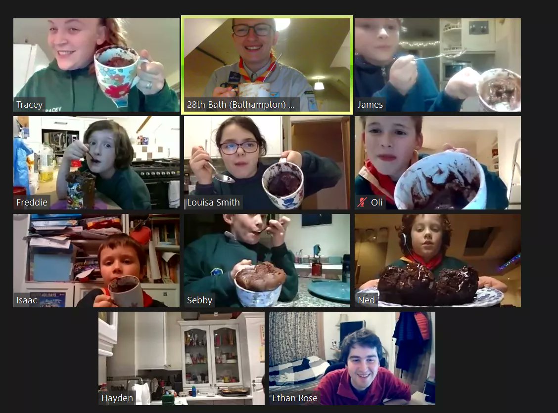 Cubs had a great time tonight making cakes in mugs! Thank you to all the parents that helped! You all make great chefs 👩‍🍳👨‍🍳