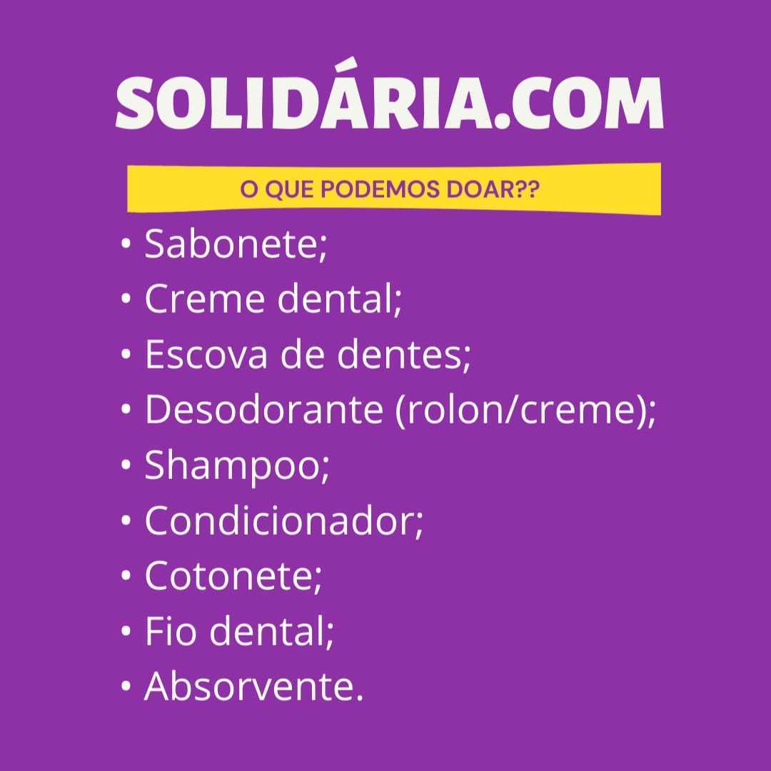 ppucdb's tweet photo. Acadêmicos de Publicidade e Jornalismo estão realizando a ação https://t.co/7eKiwk7DeN, para arrecadar produtos de higiene para encarceradas no presídio semiaberto da capital, o EPFRSAAA-CG.
Quer ajudar? Whats: (67) 98104-6495 ou (67) 99251-2421
#ppucdb #ucdb #jornalismoucdb https://t.co/4bpzOL3nvN