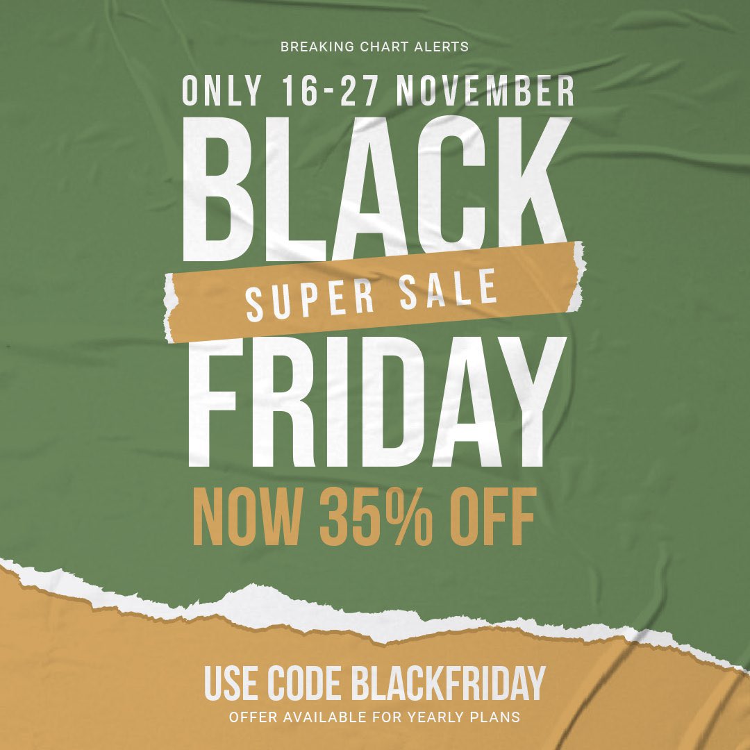 bcatrading's tweet photo. Only a few days left of our Black Friday deal! Get a year of trade alerts, live trading, classes, trade plan and more!

https://t.co/f07LYkvTPX

#StockMarket #BlackFriday2020 #trade #earnings #passiveincome #tradealerts #BlackFridayDeals https://t.co/JuGna5MBv7