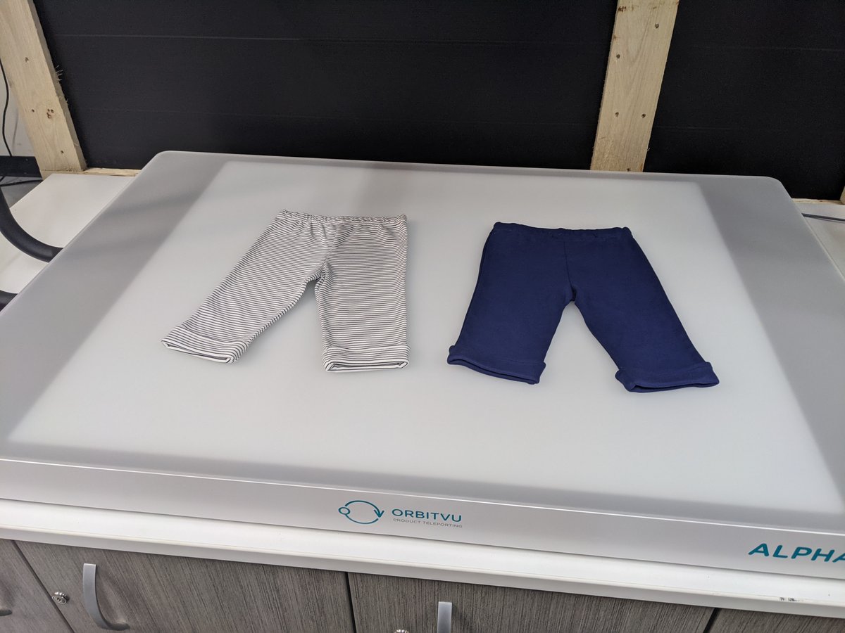 ORBITVU_USA's tweet photo. Setting up the #AlphaDesk for a #flatlay #photography demo this afternoon, for a #childrensclothing #retailer who's objective is to improve the quality of their online product images and speed of production.
#productphotography #ecommercephotography #fashionindustry https://t.co/shledBKAyx