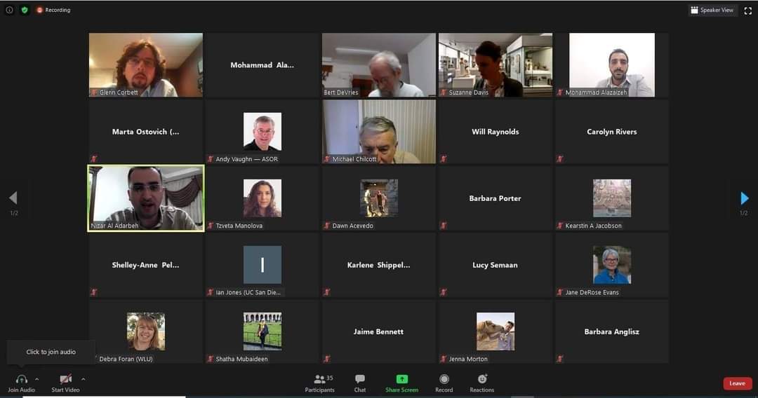 alazaizeh's tweet photo. I had a very interesting discussion about preservation, presentation and management of cultural heritage at @ASOR Virtual Annual Meeting 2020

#ASOR2020 https://t.co/SXvhKkFFmR