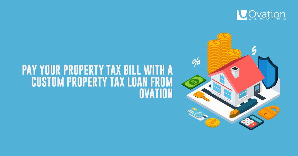 OvationLending's tweet photo. Looking for an answer to your 2020 property tax bill? Ovation's custom repayment plans might be the option for you. Call one of our Licensed Loan Officers to get immediate assistance. 
#PropertyTaxLoan #PropertyTaxes #TexasPropertyTax #TaxDelinquency #LoanforTax #TaxSeason https://t.co/7Gn2A88jgZ
