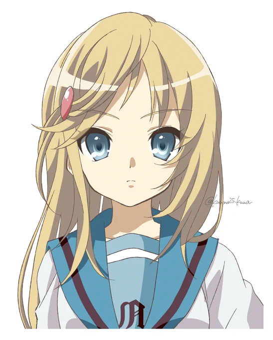 謎の新キャラを描きました?
#涼宮ハルヒの直観 