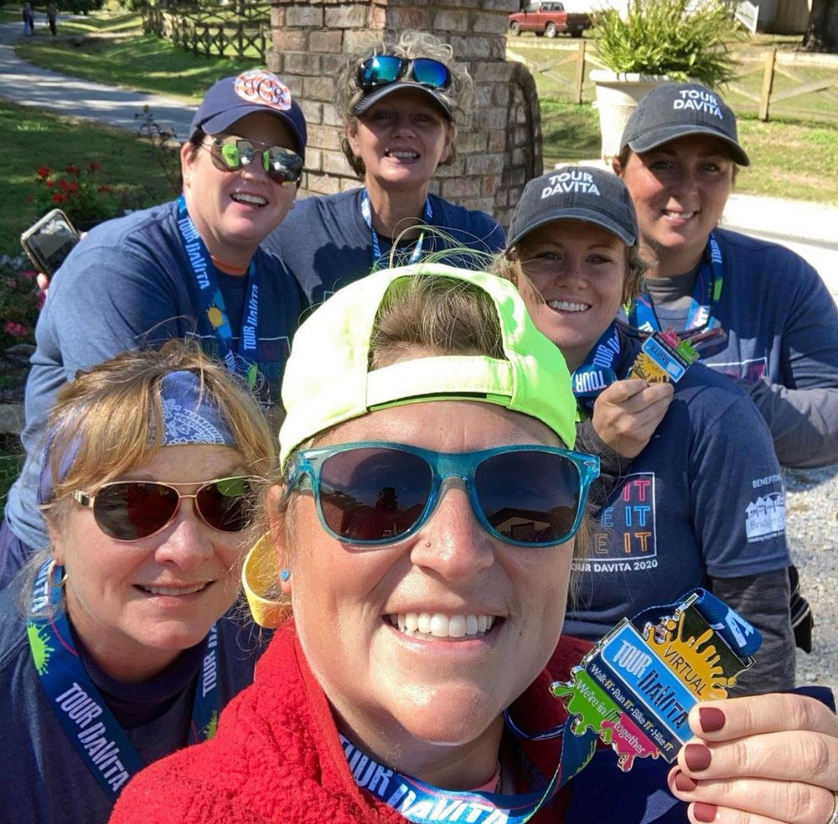 MIWP2023's tweet photo. The 14th annual #TourDaVita raised nearly $1 million to benefit Bridge of Life.

This year's virtual Tour DaVita attracted almost 3,600 participants who logged over 45,000 active miles and shared photos from the augmented reality finish line. Read more: https://t.co/AC6r2IaXVL https://t.co/FOFLO7r0iJ