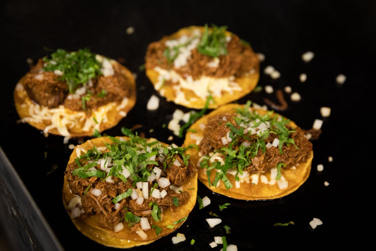 What's followed by #TacoTuesday? Quesabirria Wednesday! 🙌 Get ahead of your dinner plans tomorrow, and be sure to get in our Lamb Quesabirria Tacos with Consomé! 🌮🌮
・Only Available on Wednesdays・⁣⁣