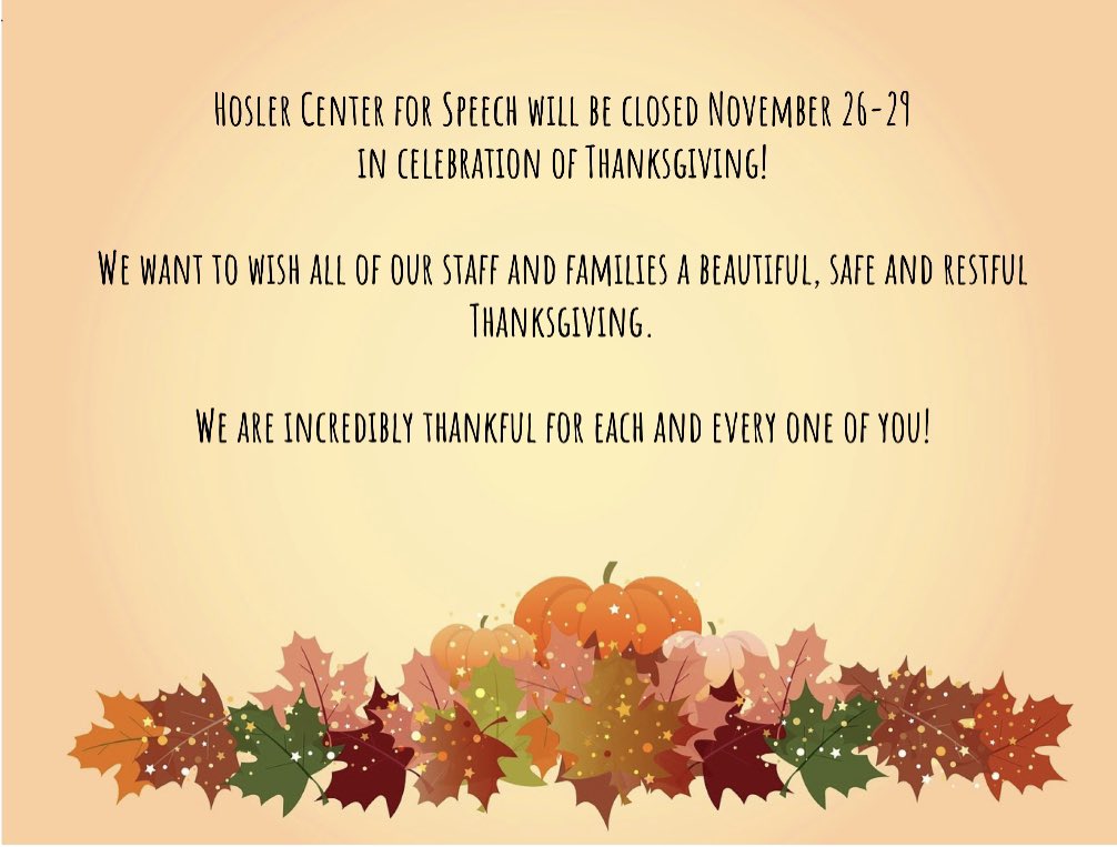 Hosler Center for Speech (@hoslercenter) on Twitter photo 