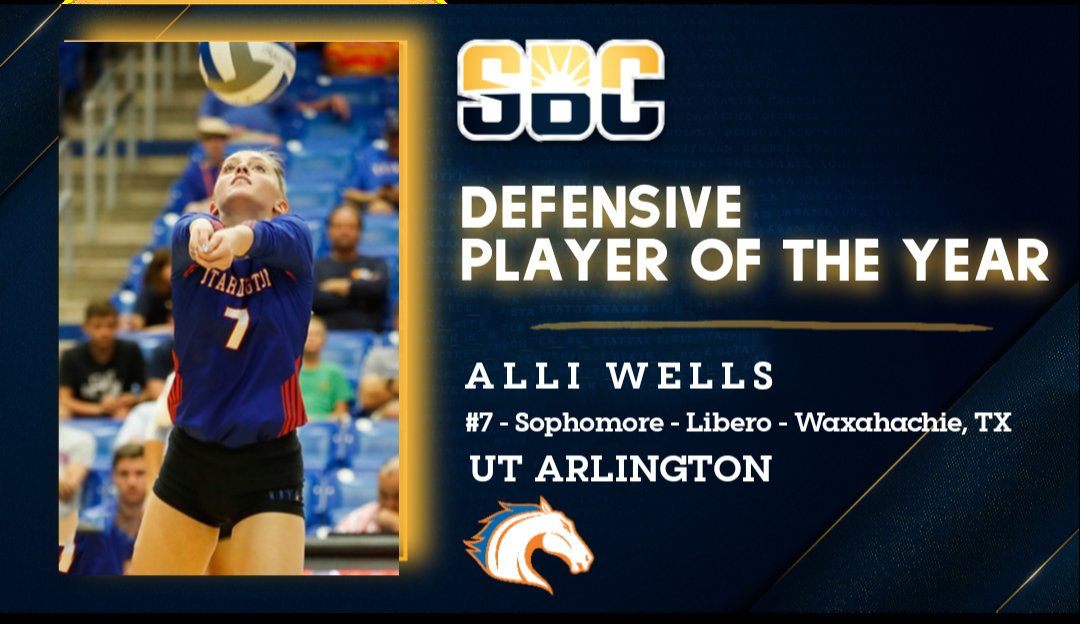 tximg's tweet image. Congratulations to #ImageALUM, Alli Wells for being name the Sun Belt Conference Defensive POY and All-SBC 1st Team! We are proud of you!  

Read more here - 

#ImageSTRONG