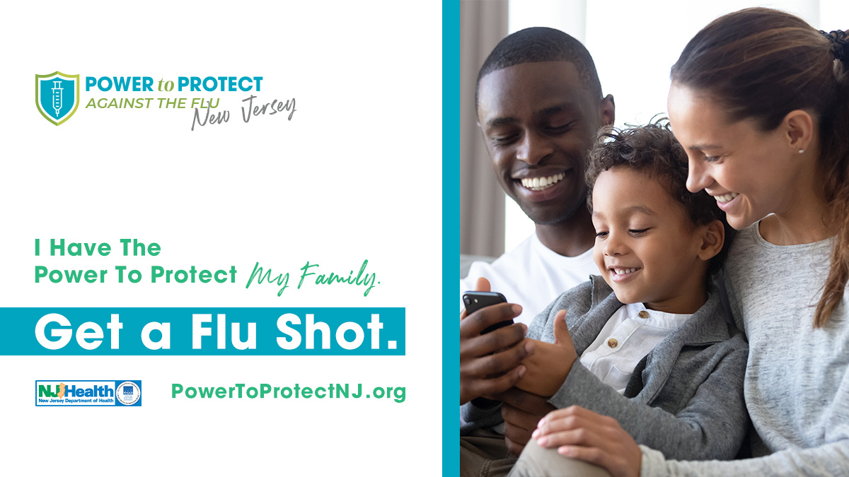 NJTRANSIT's tweet photo. Protect yourself, protect others, get a flu shot! Learn more at https://t.co/k8v4HEmxgG #PowerToProtectNJ #FightTheFluNJ https://t.co/F6YCxHb5Zn