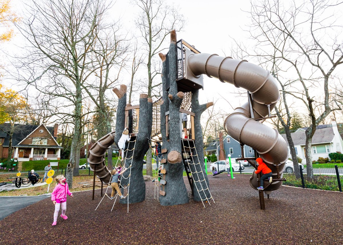 cre8play's tweet photo. ๐ณMore pics from our #NatureThemed #custom #playground for @arlparksrec #OutdoorPlay is recommended to support #kids' physical and mental #health during the #Pandemic. Get up and #GetOutside See more of our custom #PlayEnvironments ๐https://t.co/EU4zIHsFyO https://t.co/Pcky2UUkIW