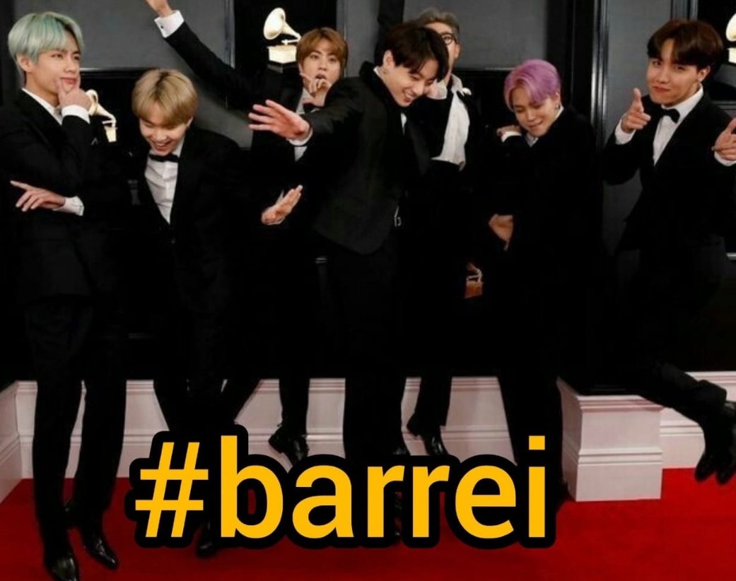 Pjkookliet's tweet photo. rsrs
@BTS_twt #barrou
  #GRAMMYs https://t.co/WqmaMrlREj