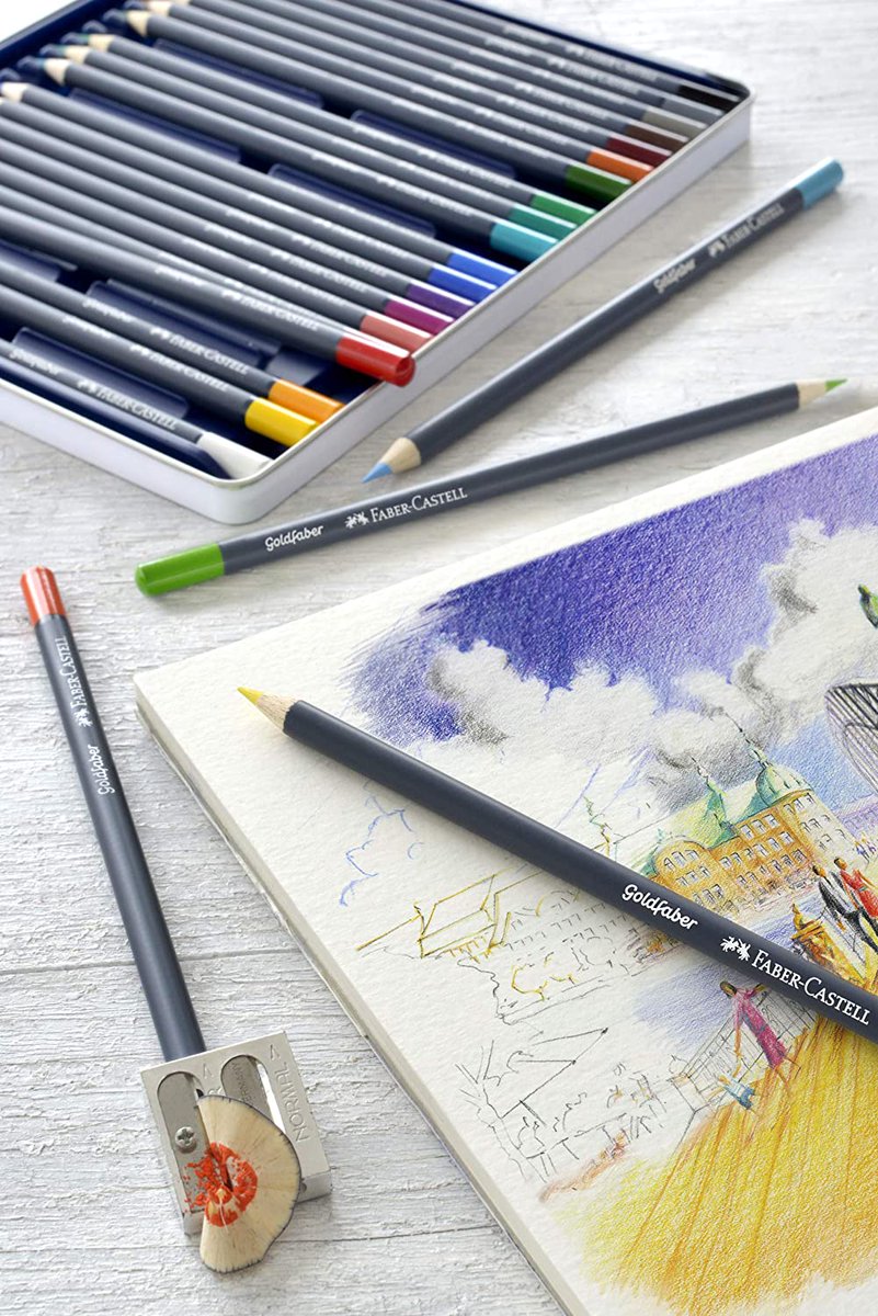 ErrandArt's tweet photo. PAINT LIKE BUTTER,DEFINITELY WORTH THE BUY👌👌

Faber-Castell Creative Studio Goldfaber Color Pencils - Tin of 48

WAS :🔖N51,200❗❗

NOW :🔖N37,500❗❗

Features &amp; details

48 COLORS IN REUSABLE TIN - This Goldfaber Color Pencil tin features 48 vibrant colors in a metal tin. https://t.co/59B6k9Iczz