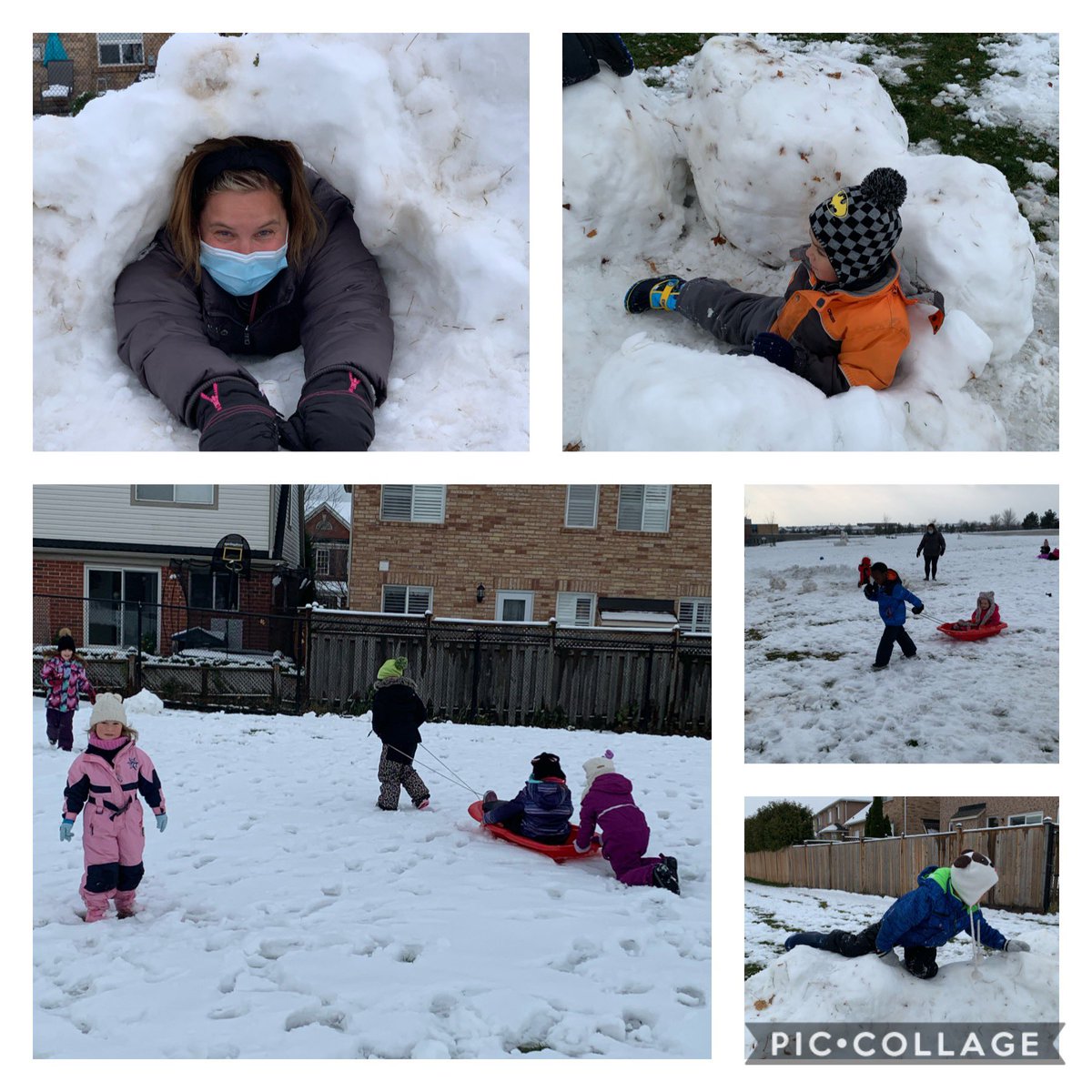 TeachMeFoster's tweet image. Love how playing in snow provokes so much learning @sjoa5 #visualspatial #takingturns #workingtogether #riskyplay #friction #hcdsbk