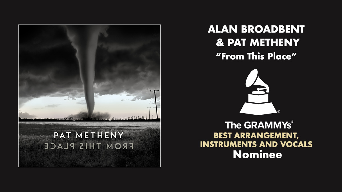 NonesuchRecords's tweet photo. Congratulations Alan Broadbent & @PatMetheny, #GRAMMYs nominees for Best Arrangement, Instruments and Vocals, for the title track to #FromThisPlace, featuring vocals by @OfficialMeshell.
🔊 https://t.co/g1ceFHcZRC https://t.co/hRvjph5DjX