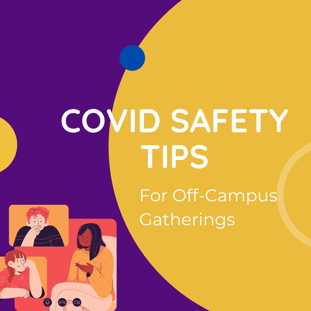 OCSS wants everyone to have a safe and happy holiday season! Be sure to check out these gathering guidelines if you are planning a gathering off-campus: bit.ly/3m2jh2P