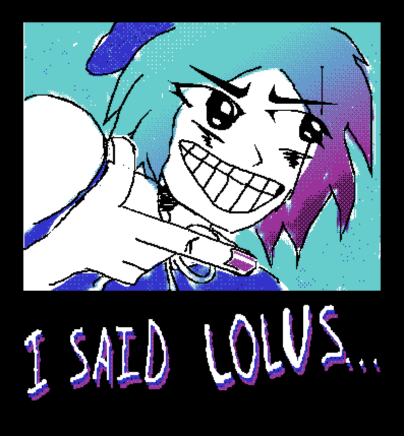 sandzxc1's tweet photo. SHE SAID LOLUS!!!!
#cirno #touhou #lolus https://t.co/QP9WaOADCY