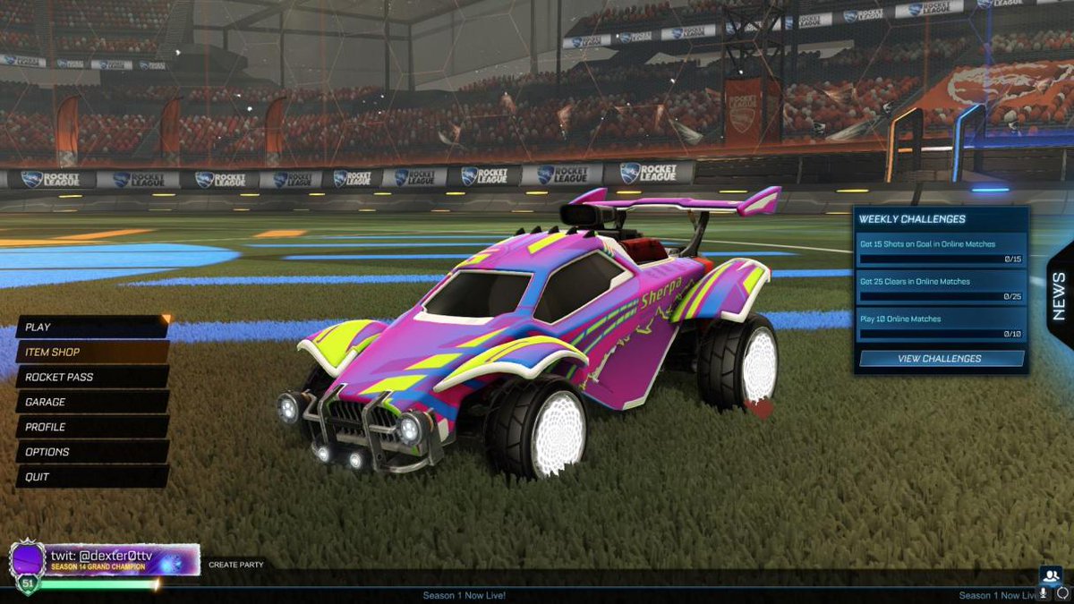 🚨 MEGA GIVEAWAY ALERT 🚨

✨ WHITE OCTANE
✨ WHITE FENNEC
✨ WHITE MAINFRAME
✨ WHITE ZOMBAS
✨ WHITE STANDARD
✨ WHITE DOMINUS: RLCS (non-X)
✨ LIME DUNE RACER
✨ 2500 CREDITS

☑ LIKE + RETWEET + FOLLOW + TAG A FRIEND

📅 WINNER DRAWN DECEMBER 12TH 📅
