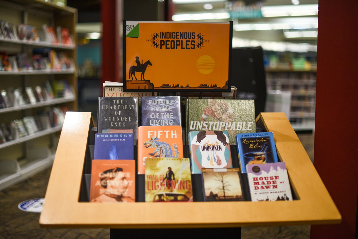 SLCPL's tweet photo. This month, explore a curated set of titles celebrating Indigenous peoples, including books by Native American authors that bring the culture and history alive. #slcplpicks

https://t.co/UvIk7JA4nT https://t.co/0r5TdfFucC