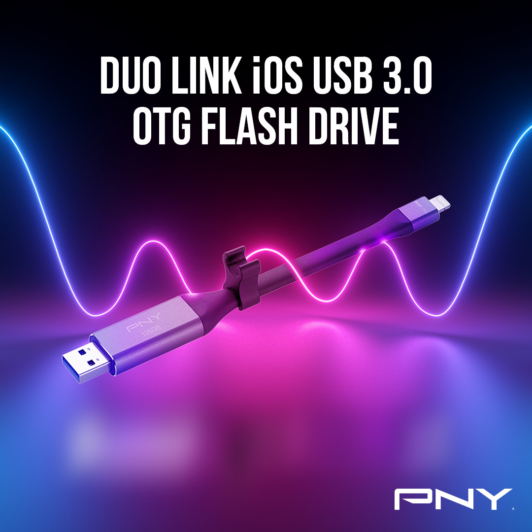 Faรงa um backup, sincronize, e compartilhe com o pendrive PNY DUO LINK iOS USB 3.0 para iPhone e iPad. Basta conectar e baixar nosso aplicativo gratuito no seu iPhone ou iPad.
#PNYTech #PNYOTG #IOS #Apple #PNY #OnTheGo #ContentCreator #Photography #Videography #Iphone #Ipad https://t.co/nhLrieA4qJ