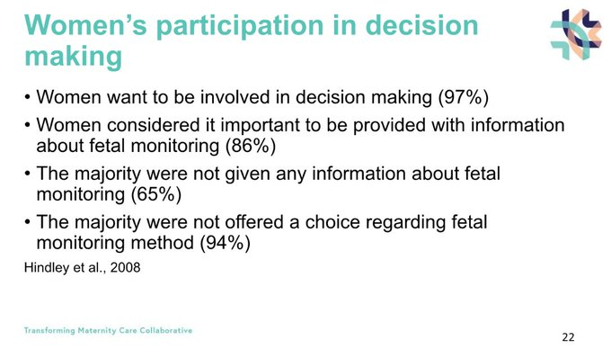 GOLDObstetrics's tweet photo. This study has not been revisited since it was done in 2008. "We all know about informed consent, but when it comes to fetal heart rate monitoring, it's almost never a factor." K.Small #GOLDObstetrics2020 #IAMGOLD #OBGYN #cardiotocography #obstetrics #InformedConsent https://t.co/YnD8Lao8i0