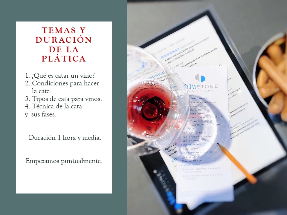 carmenyad's tweet photo. La Cata Profesional de Vinos, aprende lo básico con esta plática! No te pierdas de esta oportunidad, la última por este año. 
📲+información al 95995469
🍾🍷🥂🍾
#carmencruzvinos #CulturaDeVinos #vinos #cataprofesionaldevinos #catadevinos #winetasting https://t.co/54xFaT5XIN